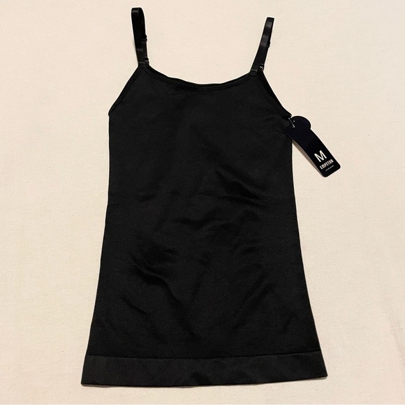 Empetua Shaper Cami Womens Medium Black Compression Adjustable Straps - Picture 1 of 15